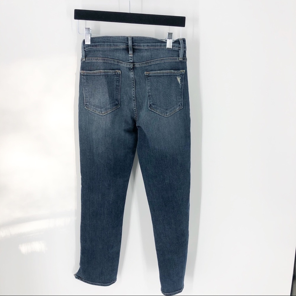Frame Le High Straight Curve Hem Jeans sz 28 - Picture 6 of 7